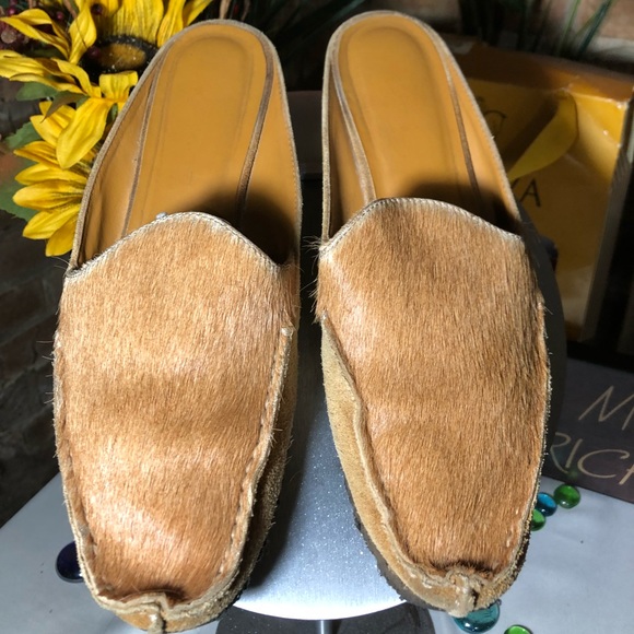 Shoes - Pony Hair Mules